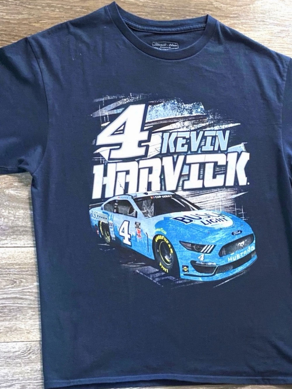 Kevin Harvick #4 Blue Racing Graphic Tee